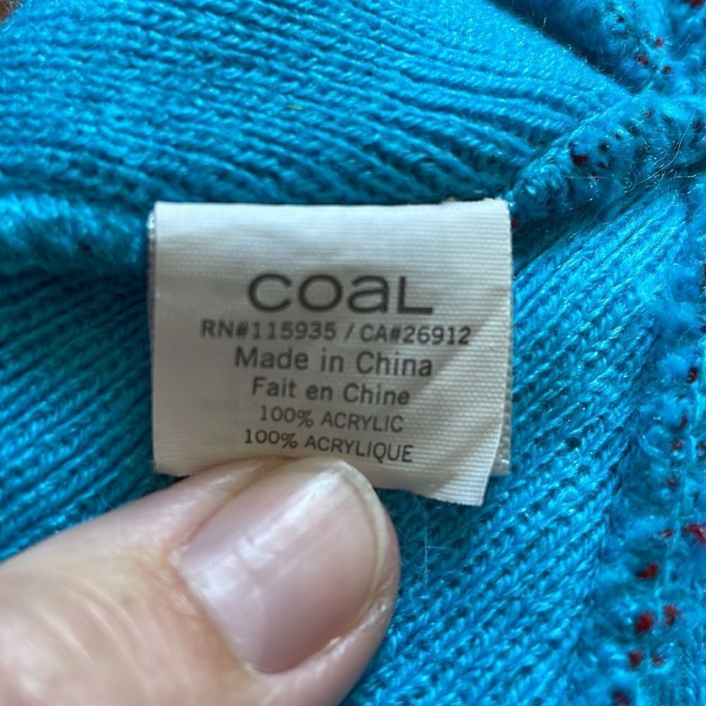 Coal Blue and Red Logo Puff Ball Hat - Picture 4 of 4